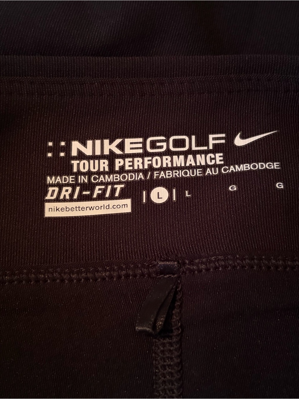 Nike Golf Tour Women's Athletic Skort with Zip Pockets - Picture 4 of 8